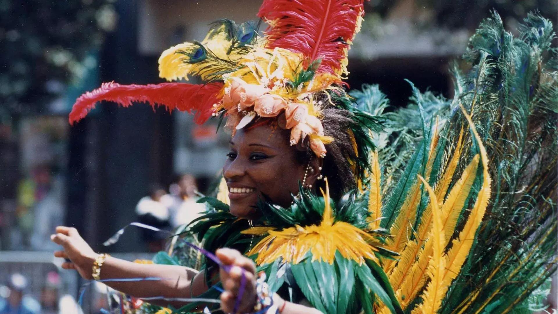Dancer in the Carnaval celebration