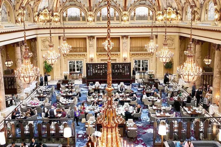 The Garden Court of San Francisco's Palace Hotel